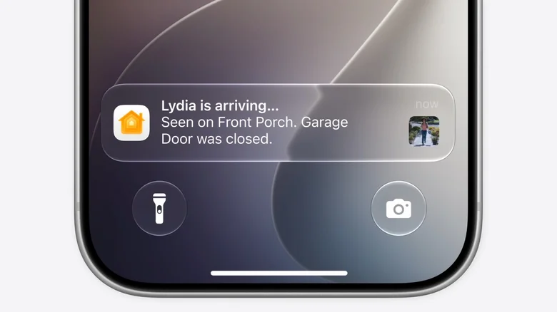 Apple Intelligence появится в уведомлениях HomeKit