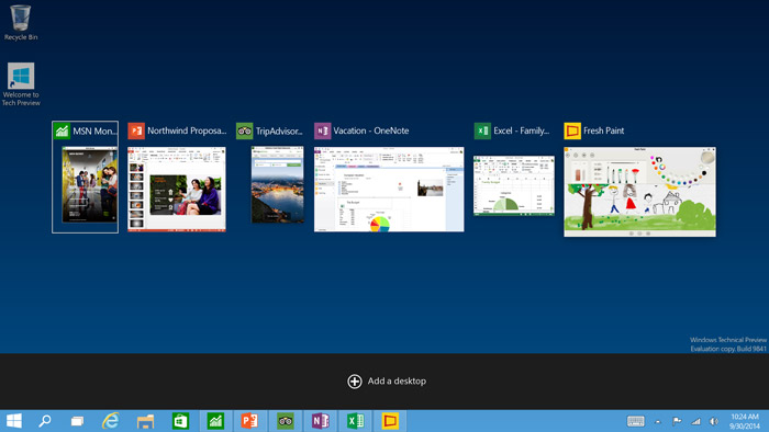 Windows 10. Режим переключения программ