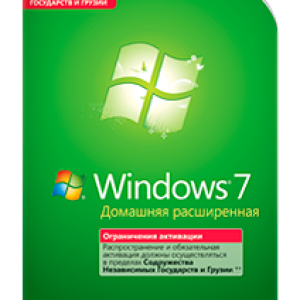 Windows 7 Домашняя расширенная