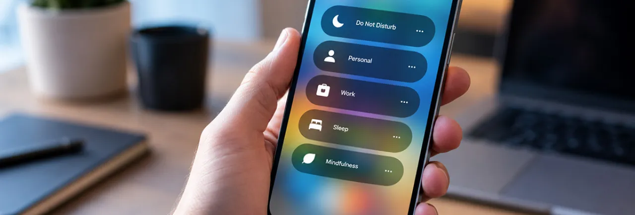 «Не беспокоить» или «Фокусирование» на iPhone: в чем разница