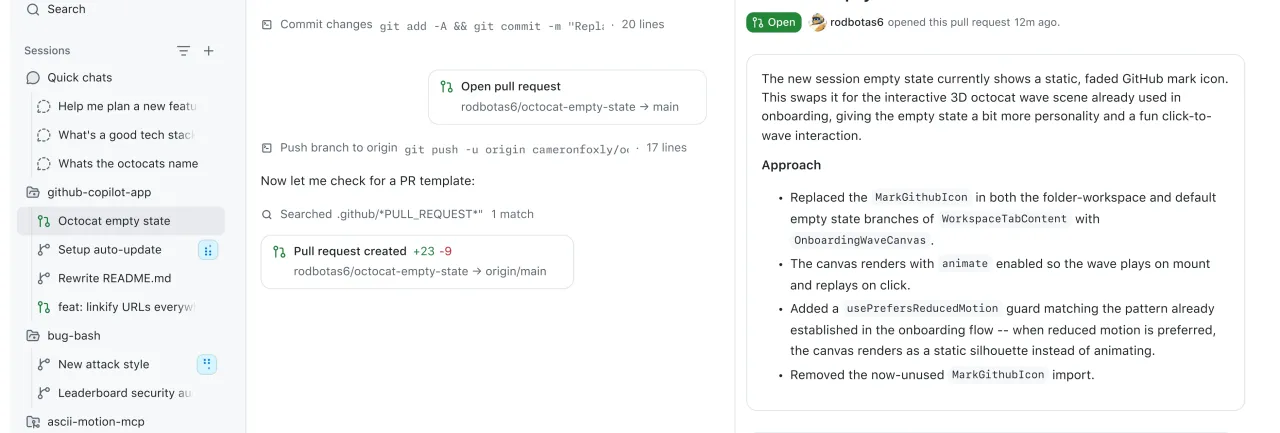 GitHub Copilot получил отдельное настольное приложение с ИИ-функциями