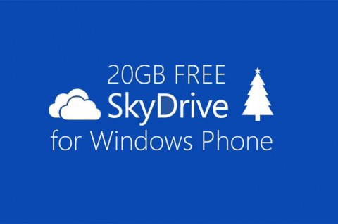 20 Gb Skydrive для Windows Phone пользователей