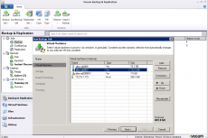 Veeam Backup & Replication для VMware и Hyper-V. Скриншоты