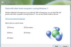 Windows 7. Домашние группы