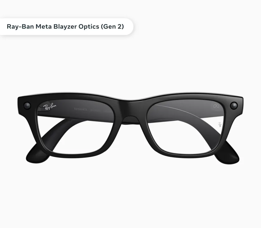Meta представила умные очки Ray-Ban с поддержкой рецептурных линз