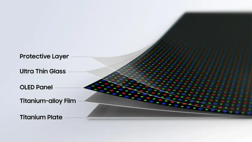 Samsung раскрыла подробности новой технологии Flex Titanium для складных экранов