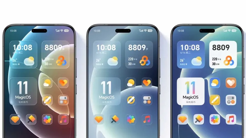 Стало известно, какие устройства Honor могут получить новый интерфейс Liquid Glass в MagicOS 11