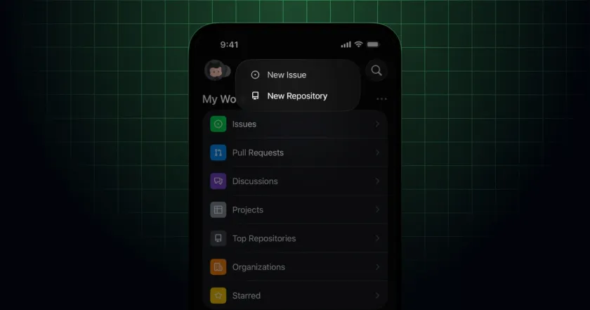 GitHub Mobile получил функцию создания новых проектов на iOS и Android