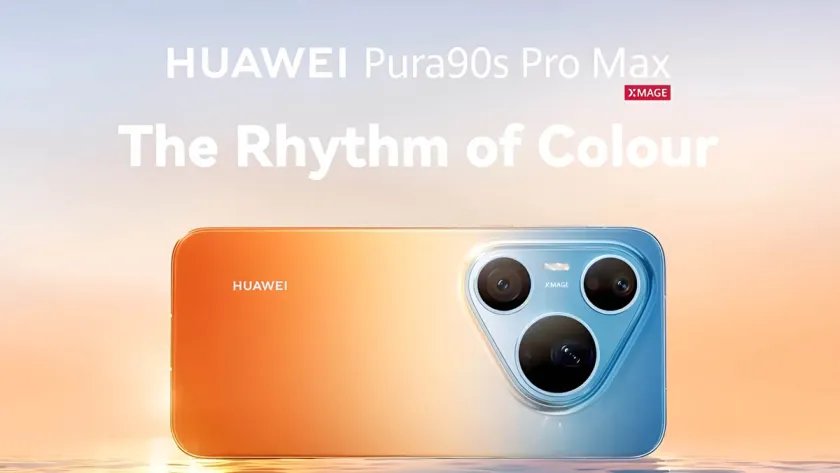 Huawei показала градиентную расцветку Pura 90s Pro Max перед мировым запуском