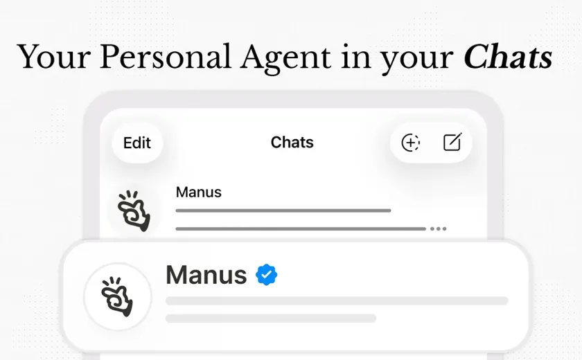 Meta анонсировала Manus Agents — новый способ использовать Manus прямо в мессенджерах