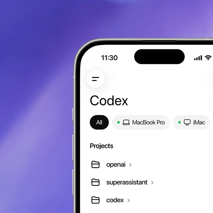 OpenAI интегрировала Codex в мобильные приложения ChatGPT для iOS и Android