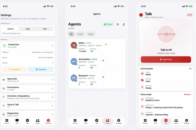 OpenClaw выпустил официальные приложения для iOS и Android. Фото neowin.com